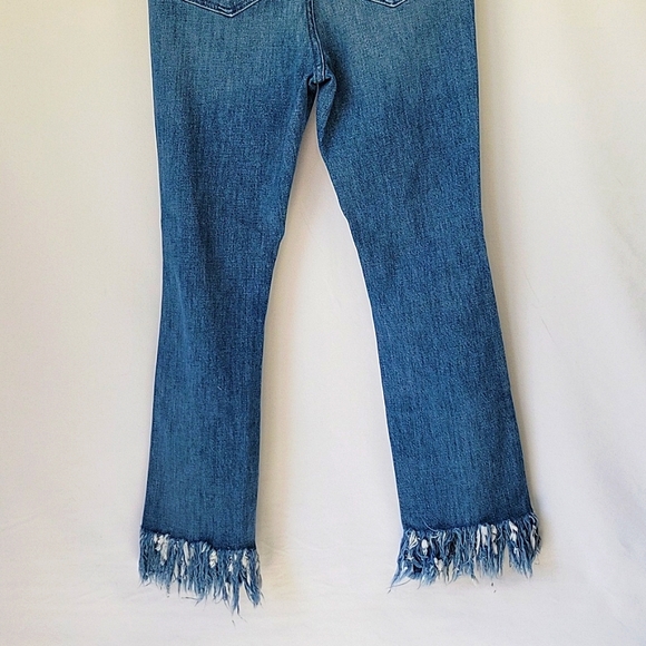 Show Me Your Mumu Brooklyn High Rise Distressed Jeans Size 29 - Picture 7 of 15
